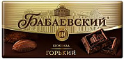 шоколад Бабаевский горький 0,100*17=1,7кг  (4 бл.)   ШОУ-БОКС