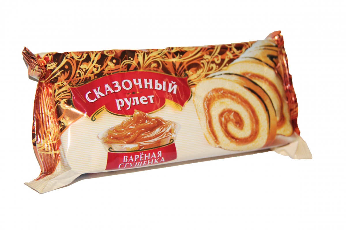 Мини рулет коровка