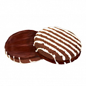 печенье КР шоколадно-топленое глазированное 3,5кг.   Г22