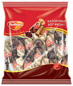конфеты Батончики шоколадно-сливочный вкус 0,250*1шт! ПОШТУЧНО! (10 шт  в корб. ) Рот Фронт